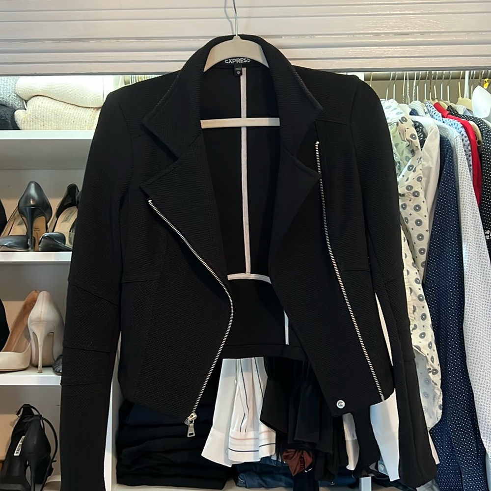 Express black jacket